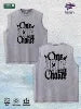 One Life One Chance Graphic Washed Vest US Warehouse 3 Colors Cotton Tank