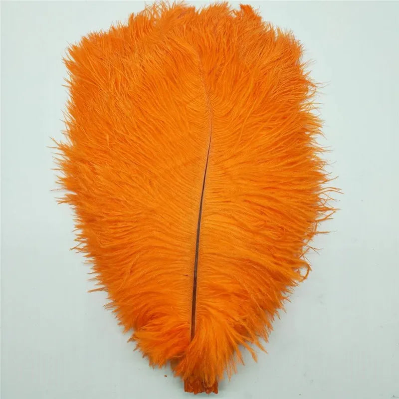 50pcs/lot Elegant Ostrich Feather 35-40cm 14-16inch Feathers for Crafts Wedding Party Supplies Carnival Dancer Decoration Plumes