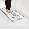 Wholesale PVC Anti Fatigue Kitchen Floor Mat Waterproof Non Slip Coral Velvet Washable Rug