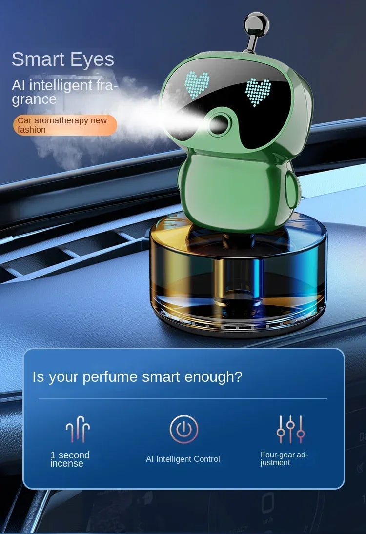 New Car Fragrance Robot Intelligent Aromatherapy Machine Car Perfume Seat High-end Air Purification Aromatherapy Deodorant