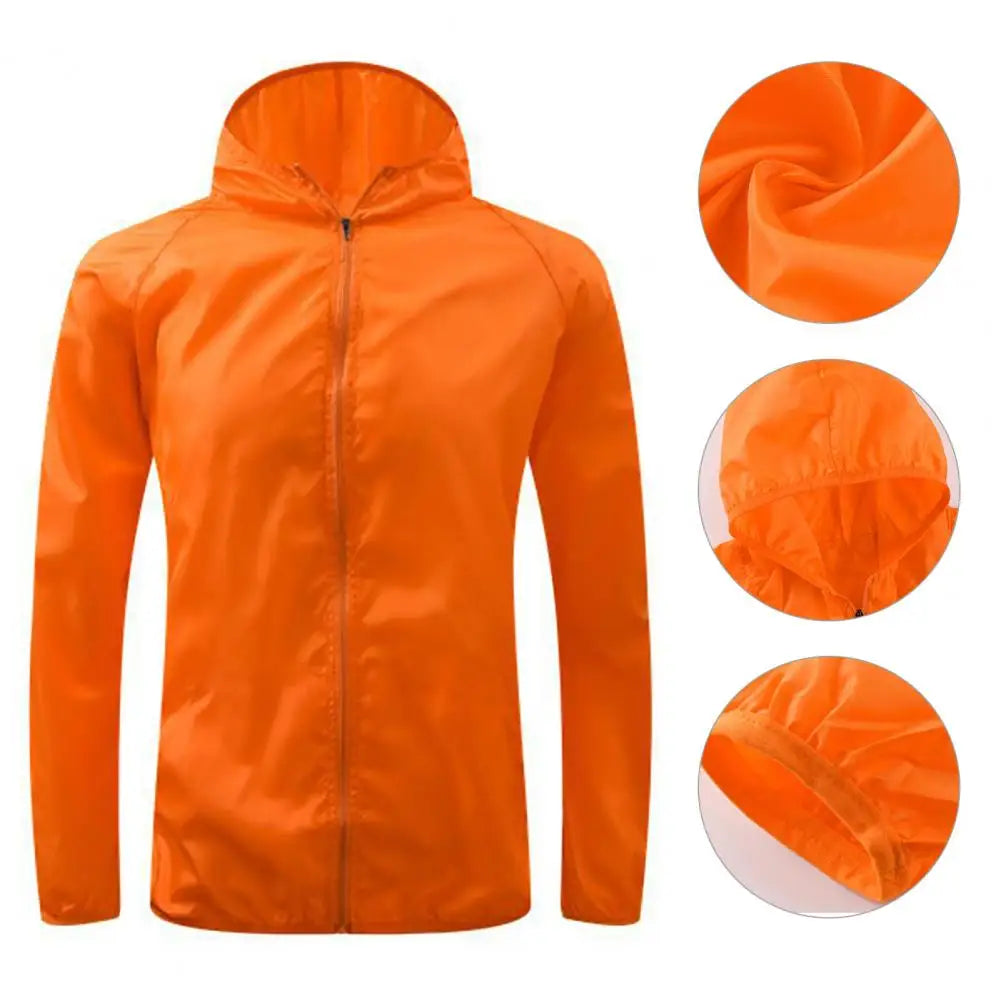 Summer UV Women Men Skin Coat Thin Quick Drying Sunscreen Coats Summer Anti uv Unisex Sports Jogging Windbreaker