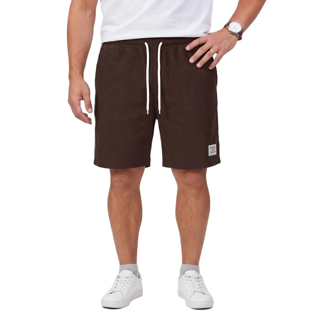 Korean Mens Loose Short Pants Casual Baggy Pant Man Summer Short Lightweight Beach Work Short Pants for Men Gym Man Twill Shorts