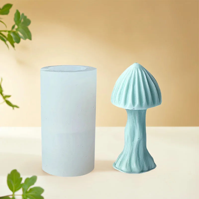 1 piece, Turtle Master 3D Aromatherapy Mushroom Candle Silicone Stone Man Mold Making Decorative Gypsum Pendant