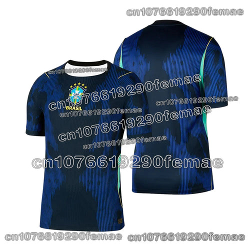 2026 New BRAZIL Fashion Outdoor Sports Football Shirt for Daily Wear Training and Match Breathable Quick-Dry Kids T-Shirt