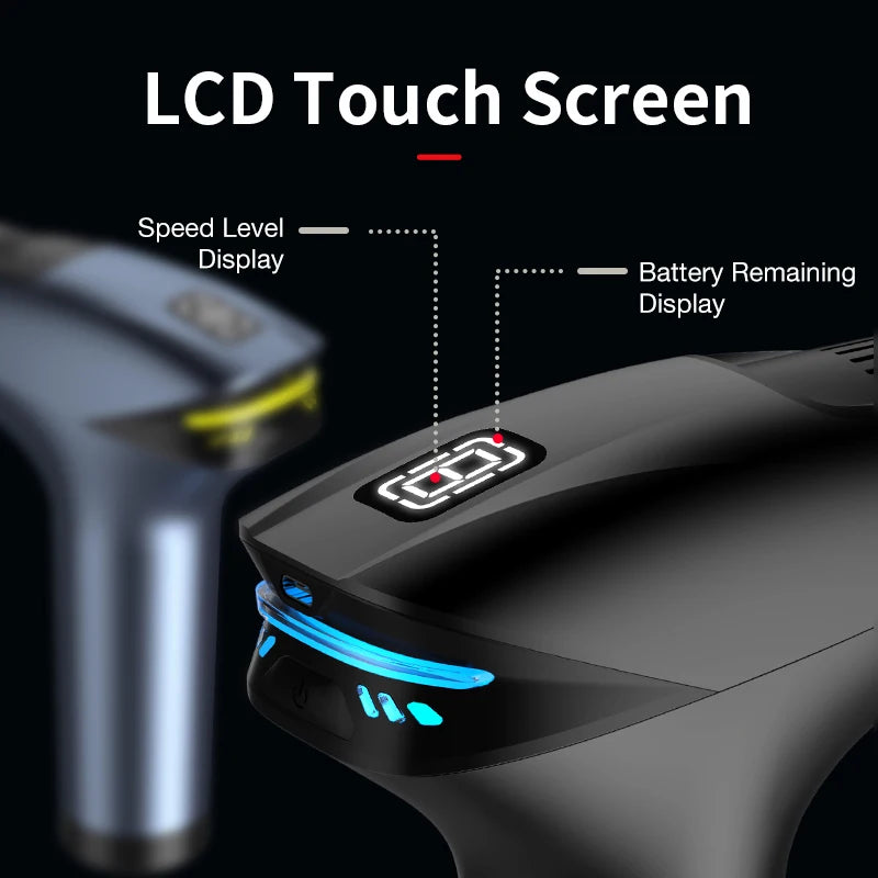 Portable Massage Gun Percussion Pistol Massager Professional Deep Muscle Massager For Body Neck Back Relaxation Fitness Slimming