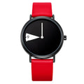 Women Watch Creative Wristwatch Ladies Watch Rotate  Leather Band Wristwatches Clock Montres Femme Reloj Mujer Relogio Feminino