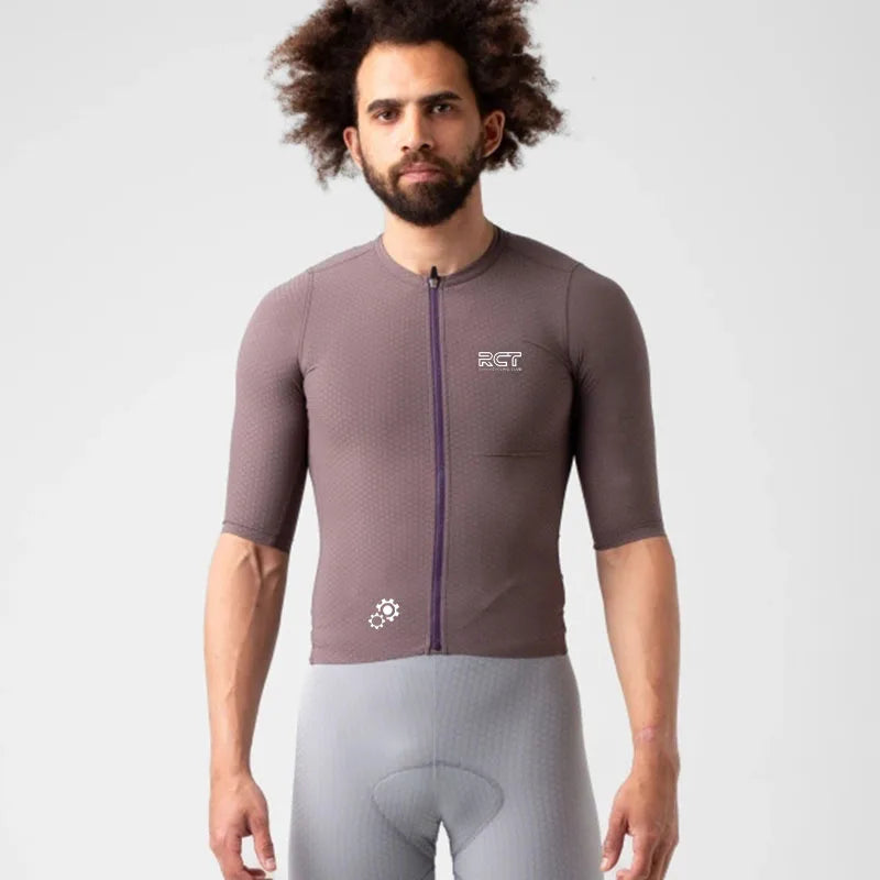 Maillot Ciclismo Hombre RUNCHITA Club Summer Short Sleeve Cycling Jersey Bicycle Clothing 자전거 져지 져지 Camisa Ciclismo Masculina