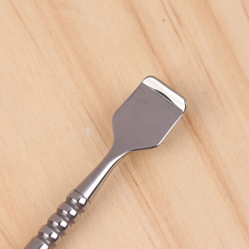 Double Head Stainless Steel Blackhead Scraper Beauty Tool For Facial Pore Cleaning Comedone Whitehead Popping Blemish Extractor
