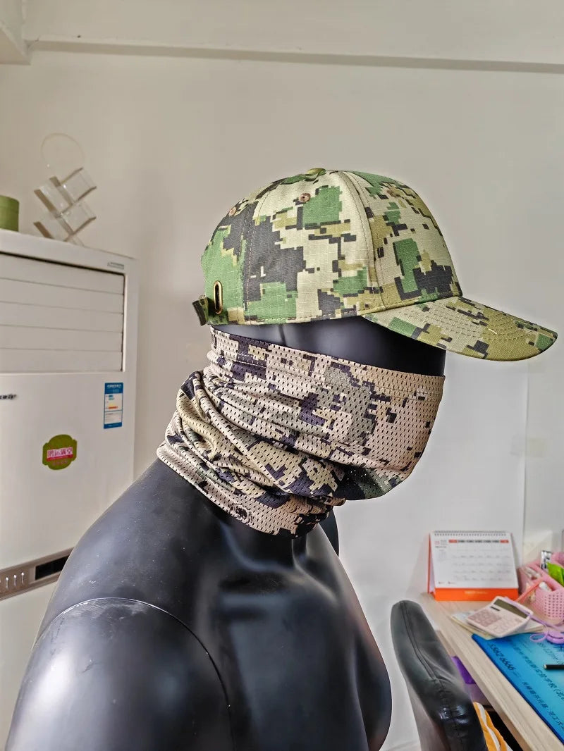 Outdoor Sunscreen Baseball Cap And Scarf