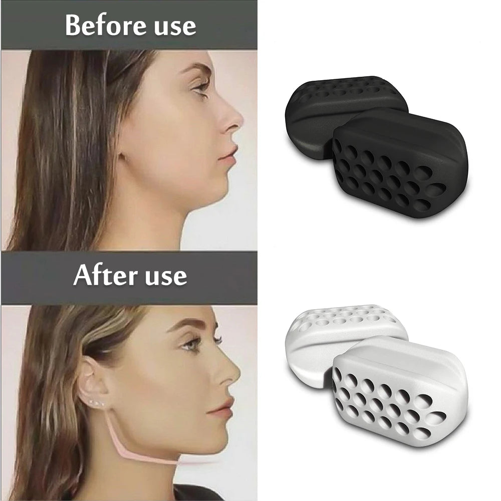 Face Masseter Jaw Exercise Muscle men mouth Exerciser chew ball bite breaker training Fitness Face Masseter men jaw