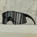 Sports Wrap Around Sunglasses with Modern Minimalist Style Suitable for Both Men and Women for Daily Wear