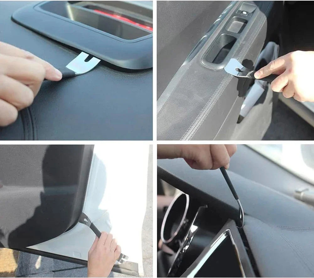 New Car Interior Clip Panel Trim Installation Removal Tool Stainless Steel Pry Plate Conversion Installation Tool