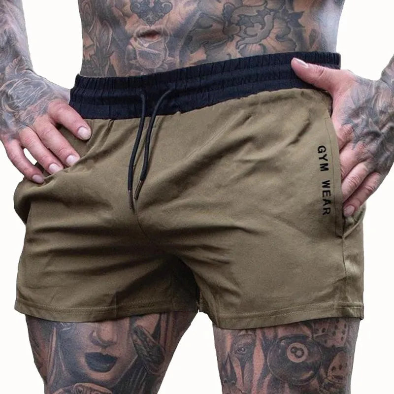 Summer Men Casual Gym Shorts Quick Dry Running Shorts Man Fitness Basketball Shorts Training Sport Beach Shorts Man Clothing 3XL