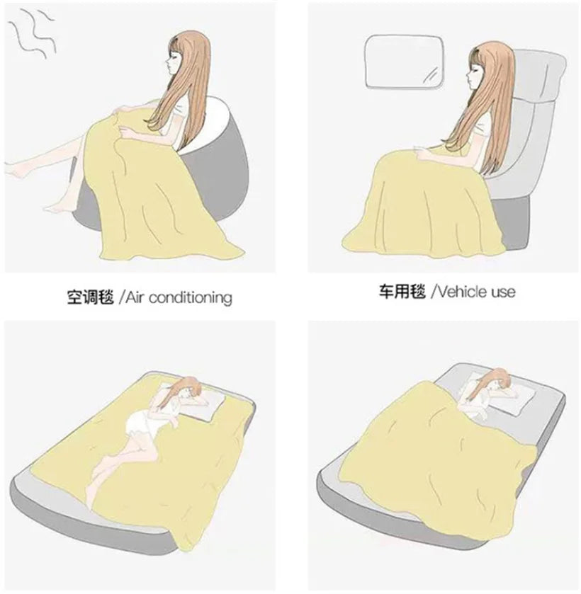 Soft Cozy 100% Cotton Throw Blanket Wide 100cm/150cm/180cm/200cm Plain Knitted Sofa Bed Cover Bedspreads Home Decor Thin Blanket