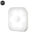 New Motion Sensor Night Light Smart LED Night Lamp Wall lights for home Aisle WC Bedside Lamp For Hallway Pathway US EU Plug