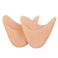 RHBJ 2Pcs=1Pair Elastic Knitted Gel Toe Cover Professional Ballet Pointe Dance Shoe Pads Forefoot Pad Toe Protector Toe Cover