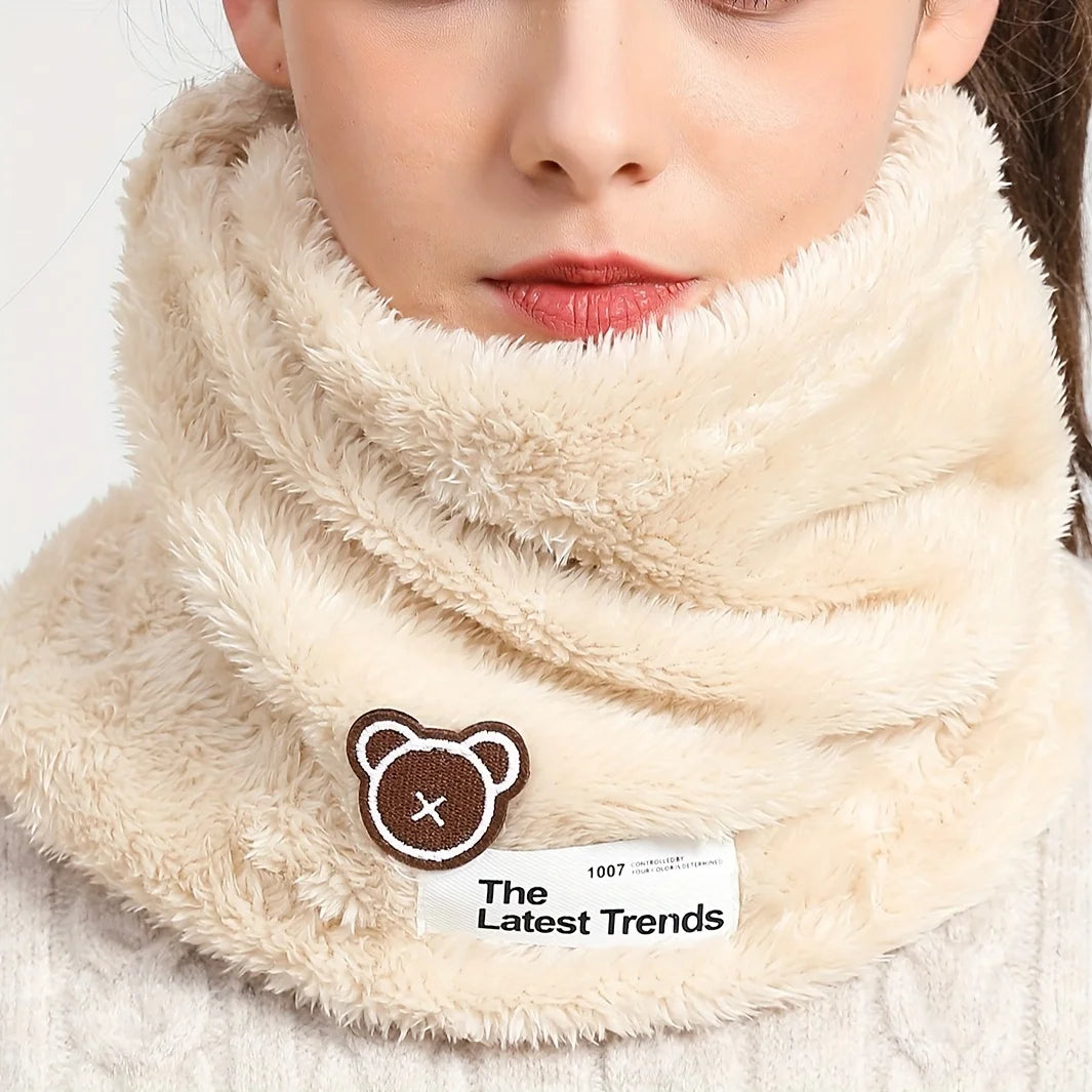 Sports Scarf Knitted Neck Warmer Fashion Soft Women Men Face Cover Winter Skating Running Hiking Thick Cold-proof Collar