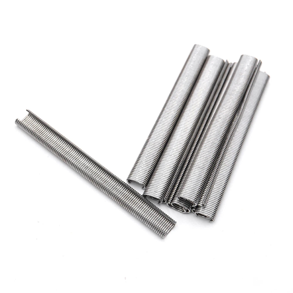 Stainless Steel C-type Nails for Animal Cage Hog Rings Installation Pliers Chicken Pig Bird Pet Cage Fence Installation Tools