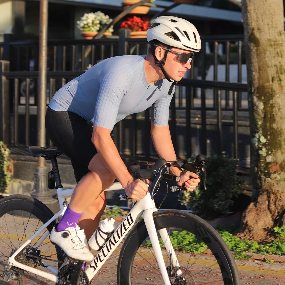 YKYWBIKE Man's Cycling Jersey 2026 Summer Road Bike Shirt YKK Zipper Bicycle Jersey Breathable Aerodynamic Raglan Sleeve