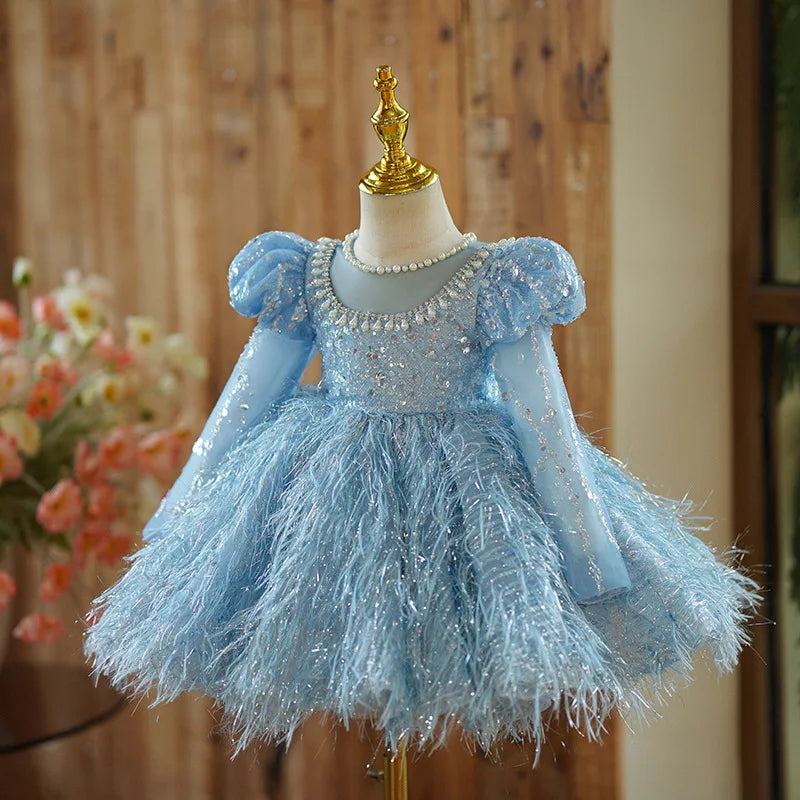Dress for Girls Baby Casual Dresses Vestido Wedding Dress Girl Princess Party Evening Dresses Mesh Summer Ceremonial Dress