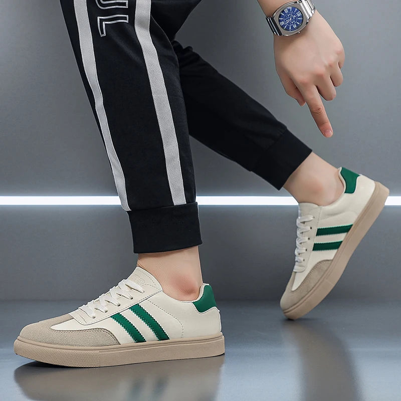 Hot Sale Casual Sneakers Men Classic Design Skateboard Shoes Man Comfy Low-cut Flat Sneakers Outdoor Non-slip Men's Sports Shoes
