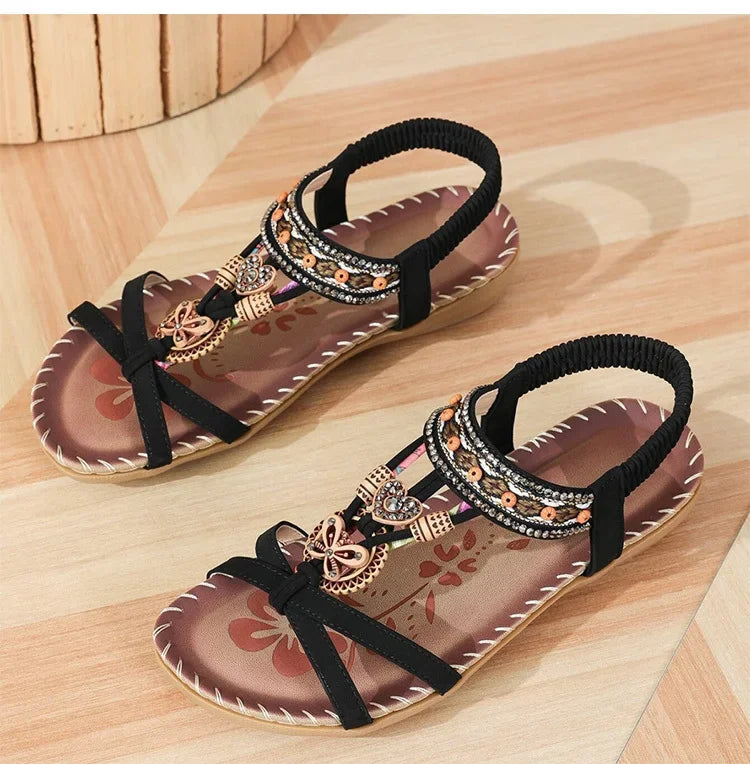 2025 New Women's Sandals Summer Sandals for Shoes Woman Colorful Beach Sandalias De Mujer Non-Slip Summer Footwear Women Mujer