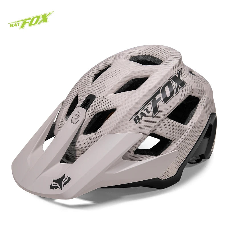 BATFOX 2025 New Mountain Bike Helmet Summer Colorful Cycling Helmet for Adults Youth Men and Women Speed Racing Bicycle Helmets