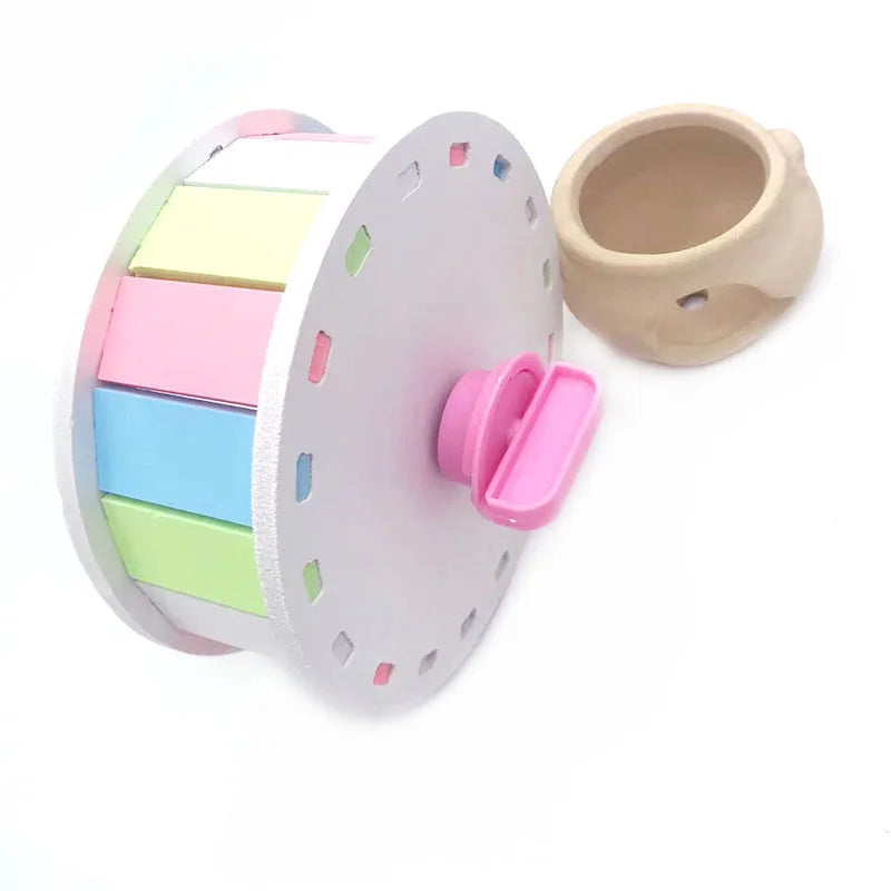 Smooth Hamster Wheel Silent Small Pet Exercise Wheel Plastic Running Toy for Hamster Cage Small Pet Sports Wheel Pet Accessories