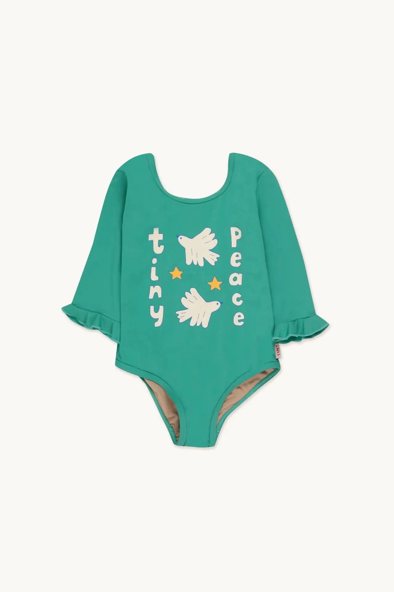 In Stock 2026 New Summer Baby Girl Swimsuit Seaside Ruffle Swimwear Boy Board Shorts Printed Children Bikinis Monokini