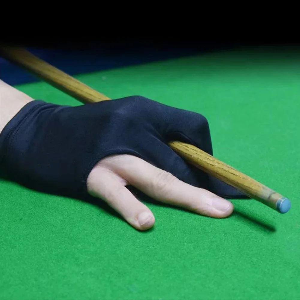 High Quality Snooker Billiard Cue Glove Pool Left Hand Open Three Finger Accessory Fitness Accessories for Men and Women