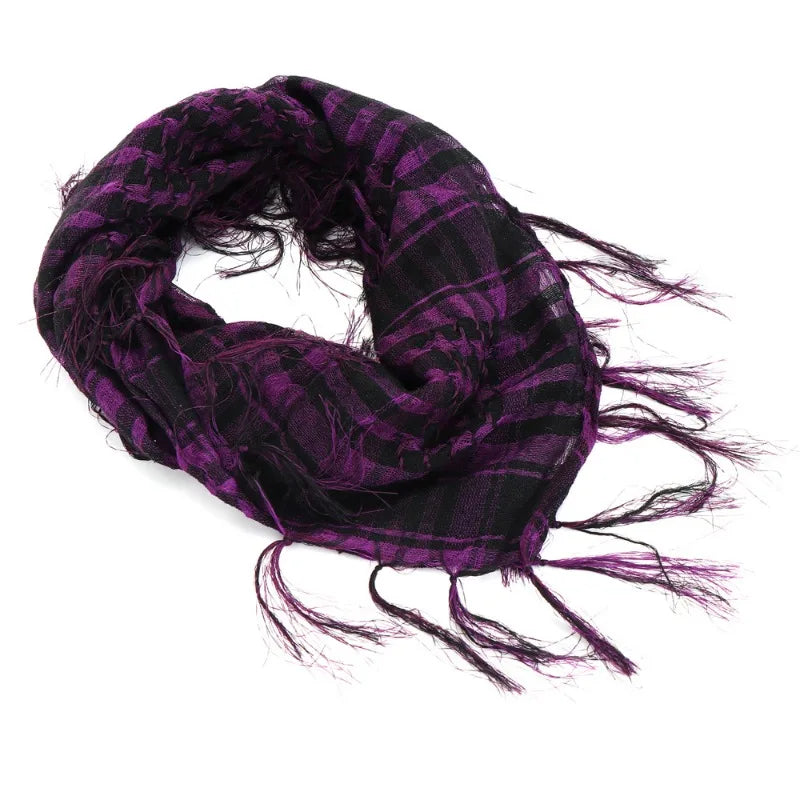 Sports Outdoor Arab Square Scarf Military Enthusiast Tactical Scarf Multi Functional Windproof Sand Proof Warm Neck Headscarf