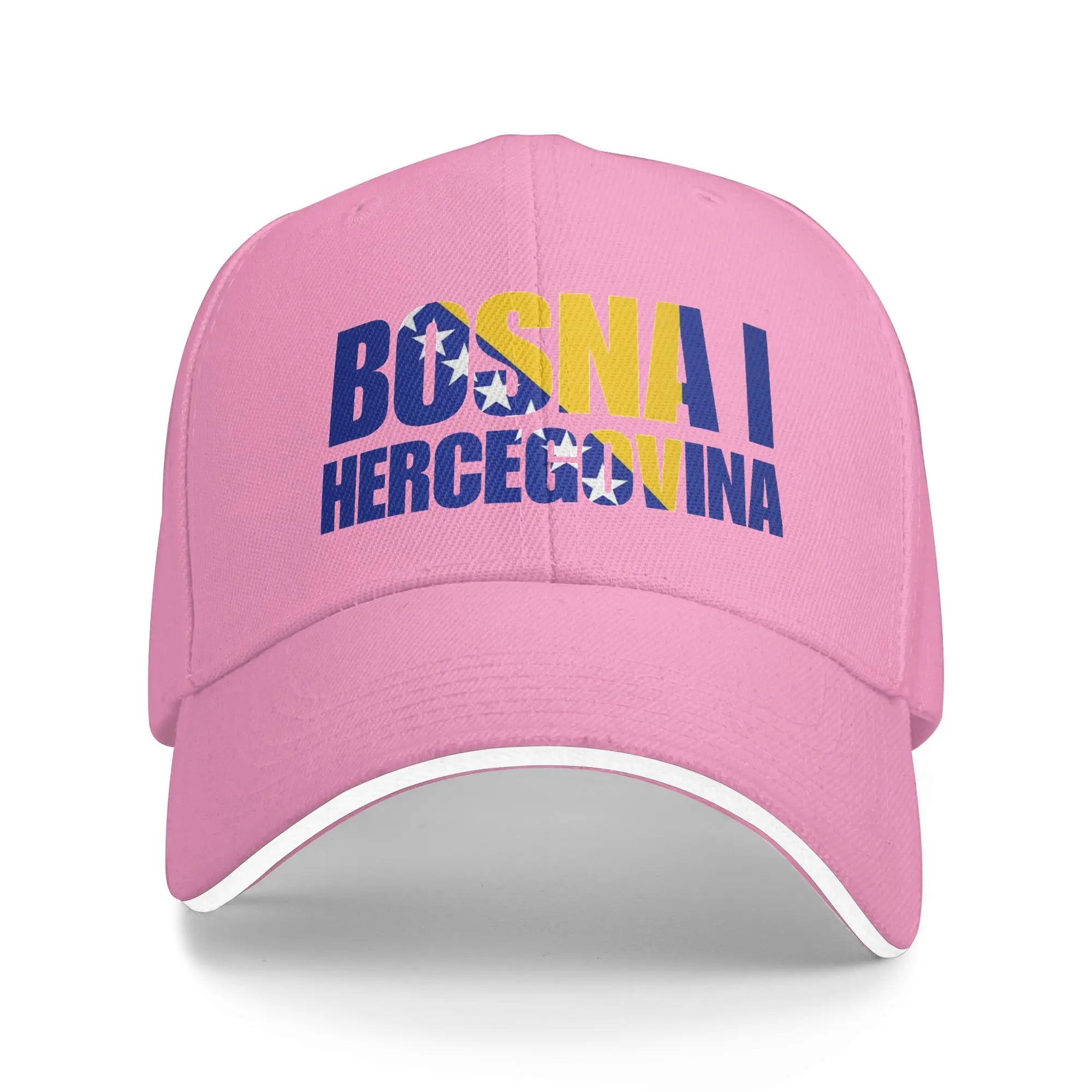 Unisex Bosnia and Herzegovina Flag Outdoor Hat  Trucker Cap Casual Baseball Cap Sports Hats