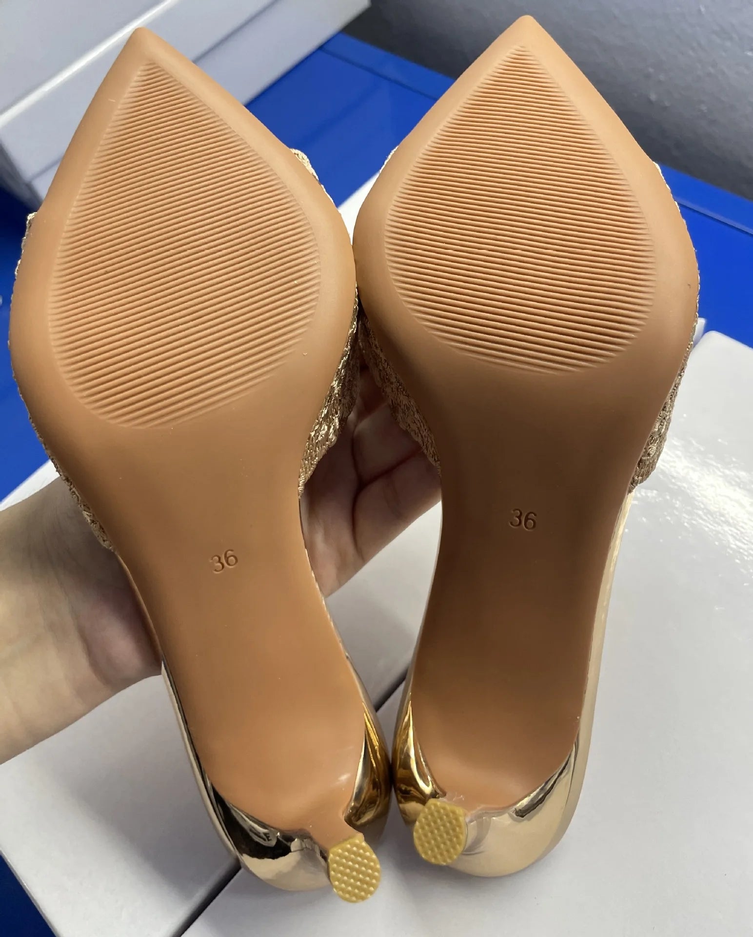 New Summer Women's High Heel Sandals Lace Embroidery Pointed Open Toe Stiletto High Heel Sandals Party Slippers