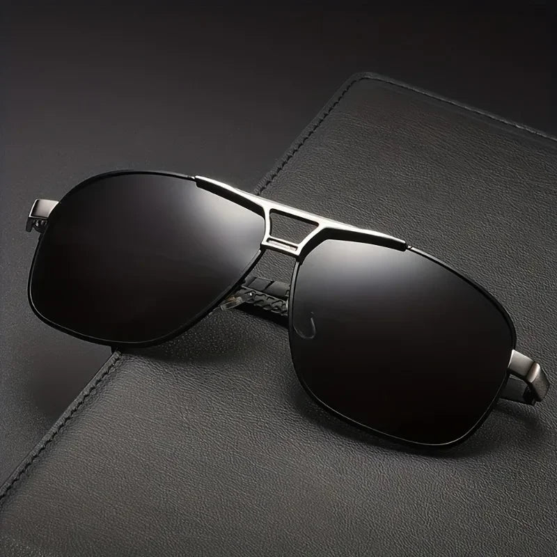1PCS Unisex Retro Pilot Sunglasses, classic style for daily wear, parties and gifts.
