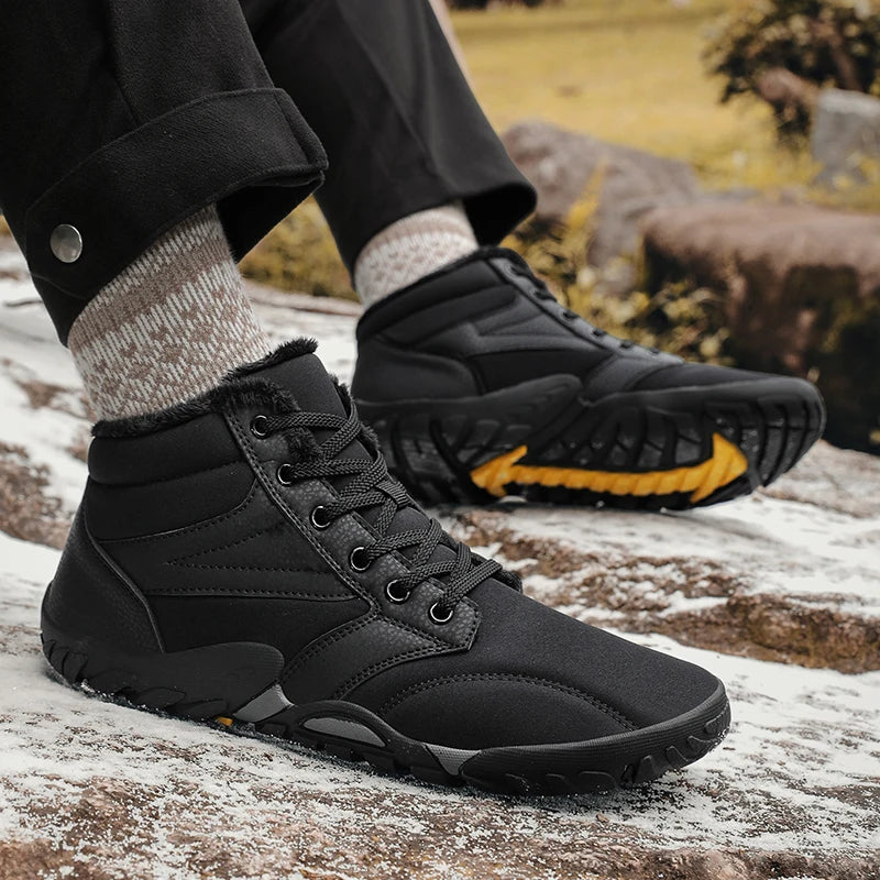 Men Hiking Shoes With Wide Toe Provide Enough Space For Feet Anti Slip Unlocks The Freedom To Wear In The Mountains And Leisure