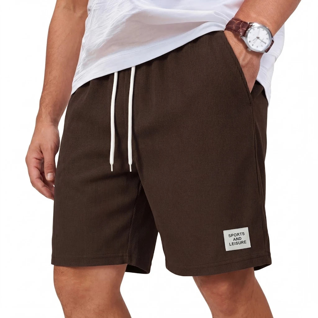 Korean Mens Loose Short Pants Casual Baggy Pant Man Summer Short Lightweight Beach Work Short Pants for Men Gym Man Twill Shorts
