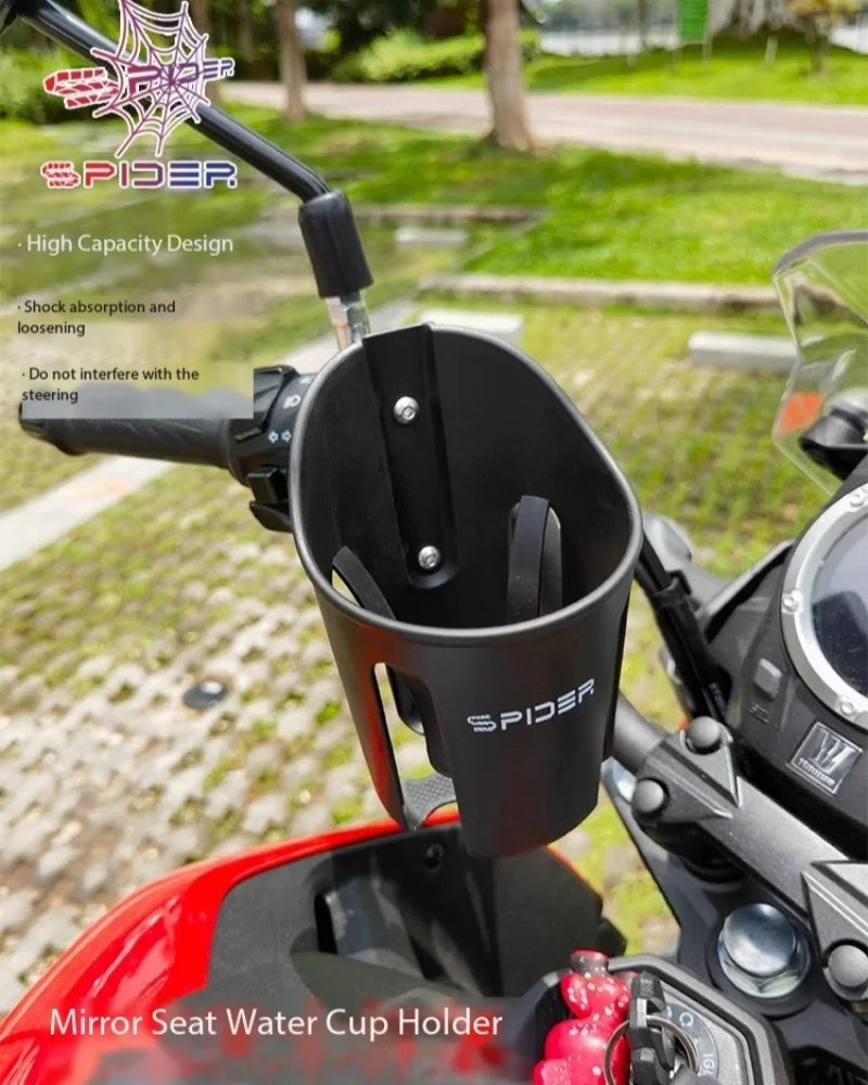 Universal Modification Accessories Drink Cup Holder Bike Water Cup Beverage Bottle Stand Motorcycle Bottle Cage Motorbike