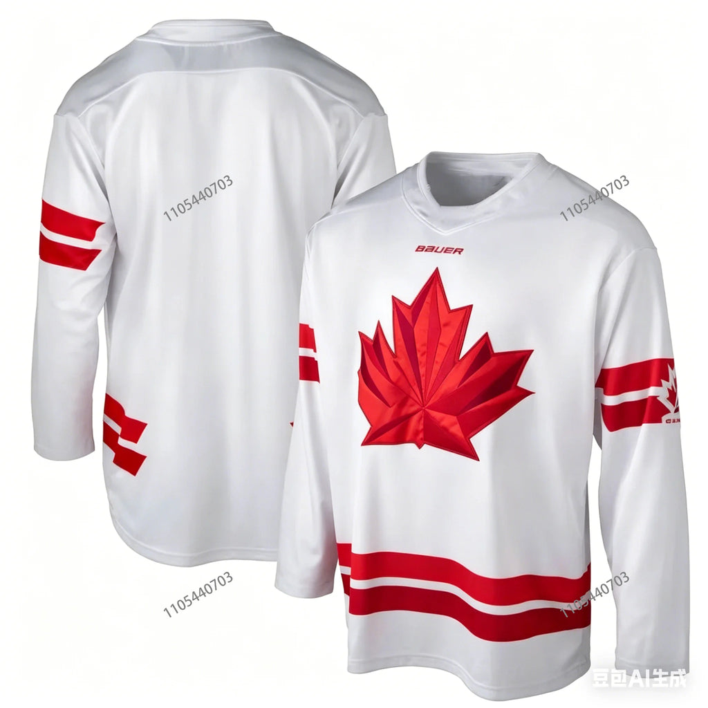 2026 Canada Ice Hockey New Jersey Team Mcdavid Fan Special Edition Ice Hockey Jersey Men's Long Sleeve Sports Jersey Cycling