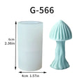 1 piece, Turtle Master 3D Aromatherapy Mushroom Candle Silicone Stone Man Mold Making Decorative Gypsum Pendant