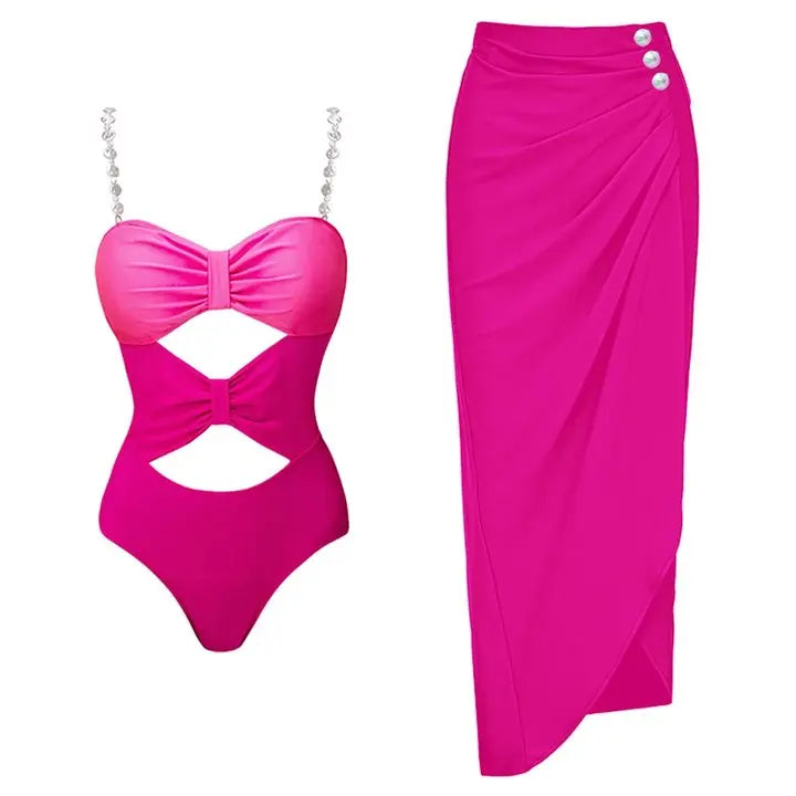 2PC Ruffe Bikini Set Women Swimwear Push Up Swimsuit Bottom Print Brazilian Biquini Bathing Suit Swim Wear Beach
