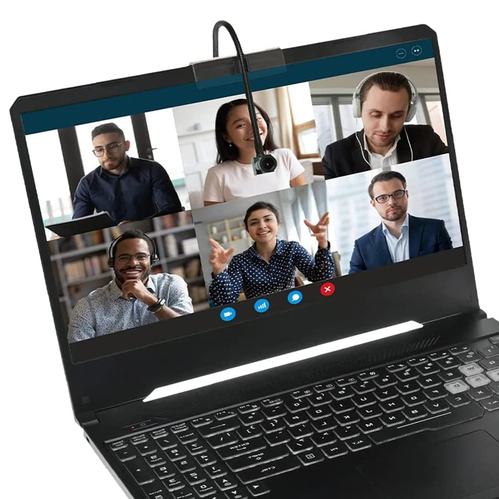 Center camera eye Middle-Screen Webcam 4K 8MP1080p Plug & Play USB Webcam Optimized for Creating a Better Connection in Calls