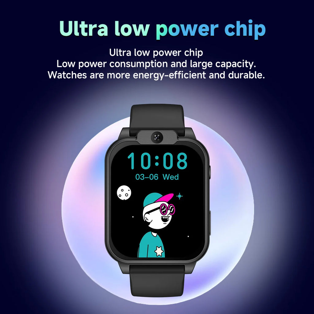 2026 NEW Smart Watch for Children Multifunctional Watch Camera Control Take Photo Multi-mode Wisdom Games 24 Languages Gift Kids