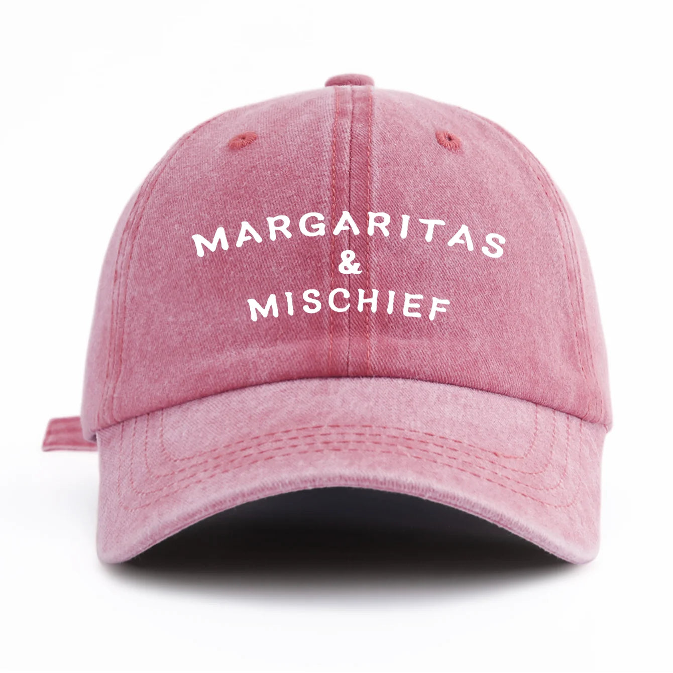1pc MM Print Washed Baseball Cap for Adults,  Minimalist Retro Style Casual Soft Adjustable Dad Hat, Perfect As Gift