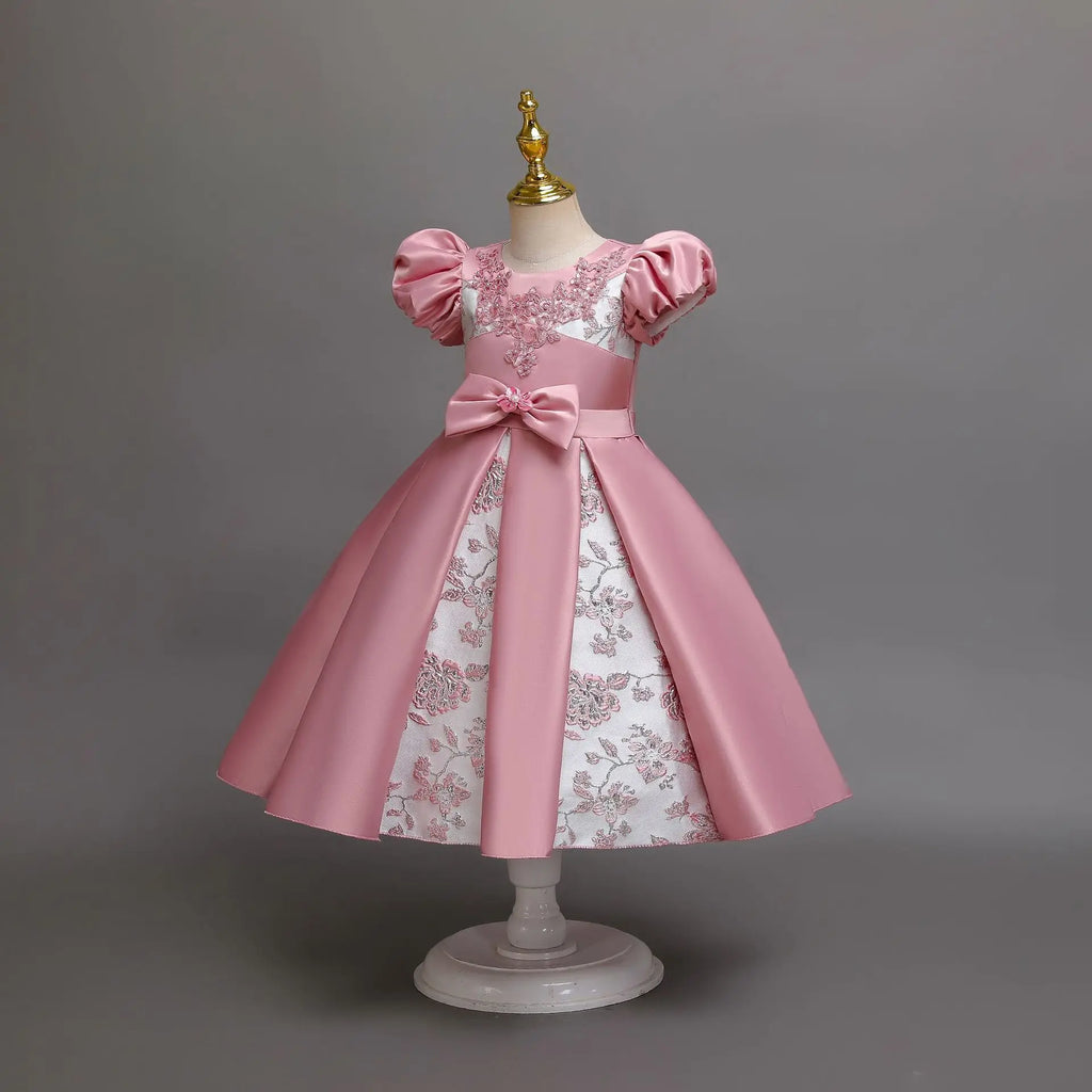 Flower Girl Elegant Dress Children Party Dresses Kids' Princess Clothes Ceremony 3 to 10 Years
