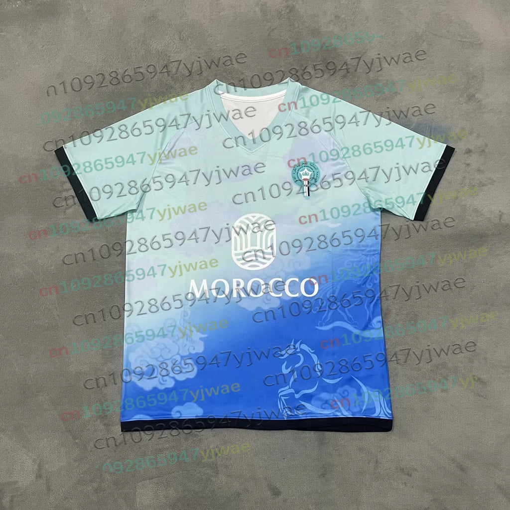 Morocco 2026 Season Football Classic Men's and Women's Jerseys Fan Culture Competition Breathable Quick-drying Soccer T-shirts