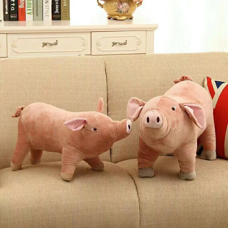 Simulation pig plush toy Internet celebrity old sow doll pet toy creative gift pillow doll doll