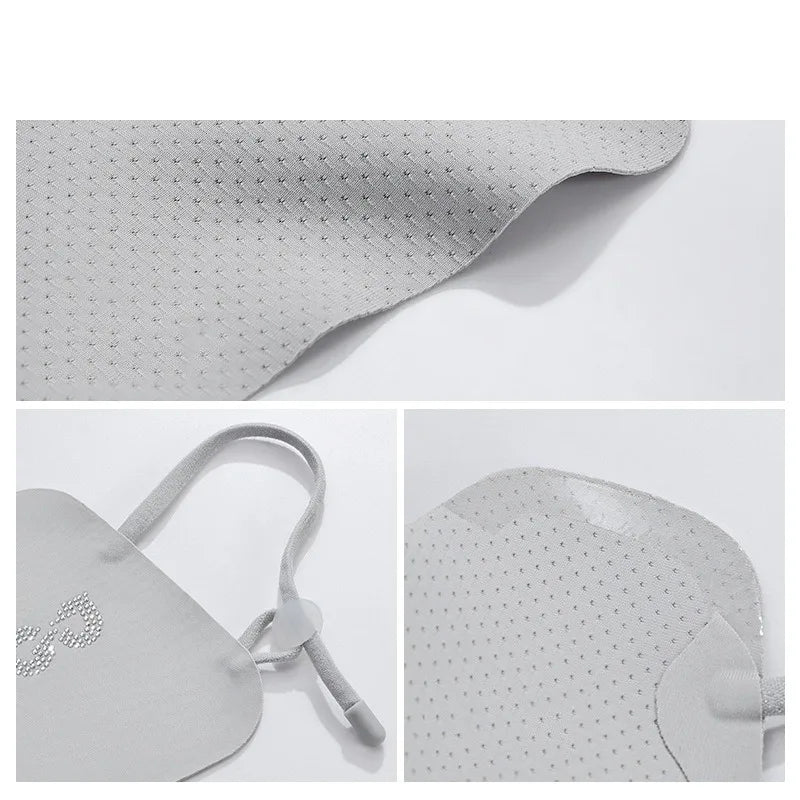 2026 New Ice Silk Sunscreen Face Mask Women Outdoor Sunshade UV Protection Mask Breathable Sun-proof Facekini for Golf Sports