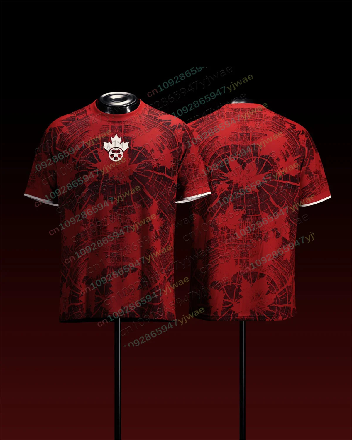 USA Mexico Canada Football Jersey Loose Quick Drying Sportswear Short Sleeved Outdoor Training Fitness Top Summer Men'S T-Shirt