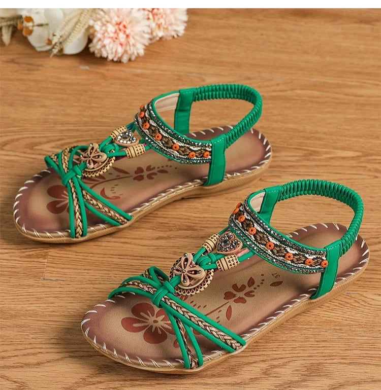2025 New Women's Sandals Summer Sandals for Shoes Woman Colorful Beach Sandalias De Mujer Non-Slip Summer Footwear Women Mujer