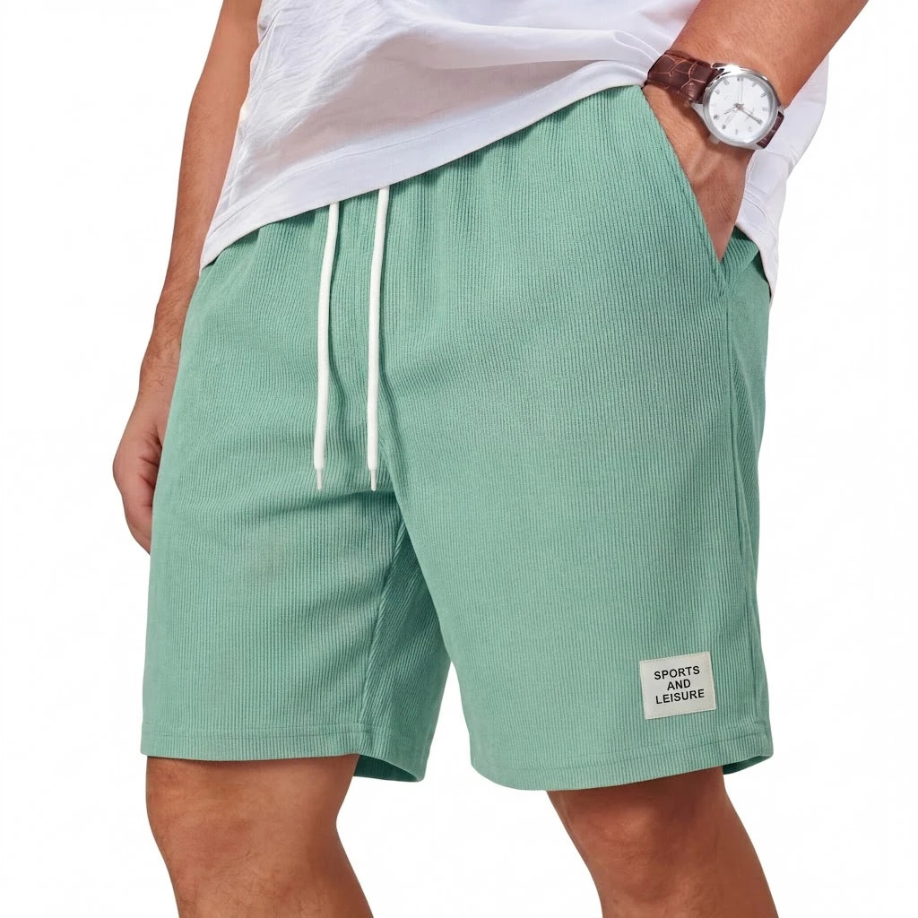 Korean Mens Loose Short Pants Casual Baggy Pant Man Summer Short Lightweight Beach Work Short Pants for Men Gym Man Twill Shorts